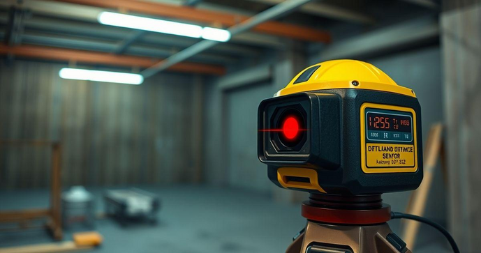 Sensor de distância a laser é a solução ideal para medições precisas e eficientes em diversos projetos.